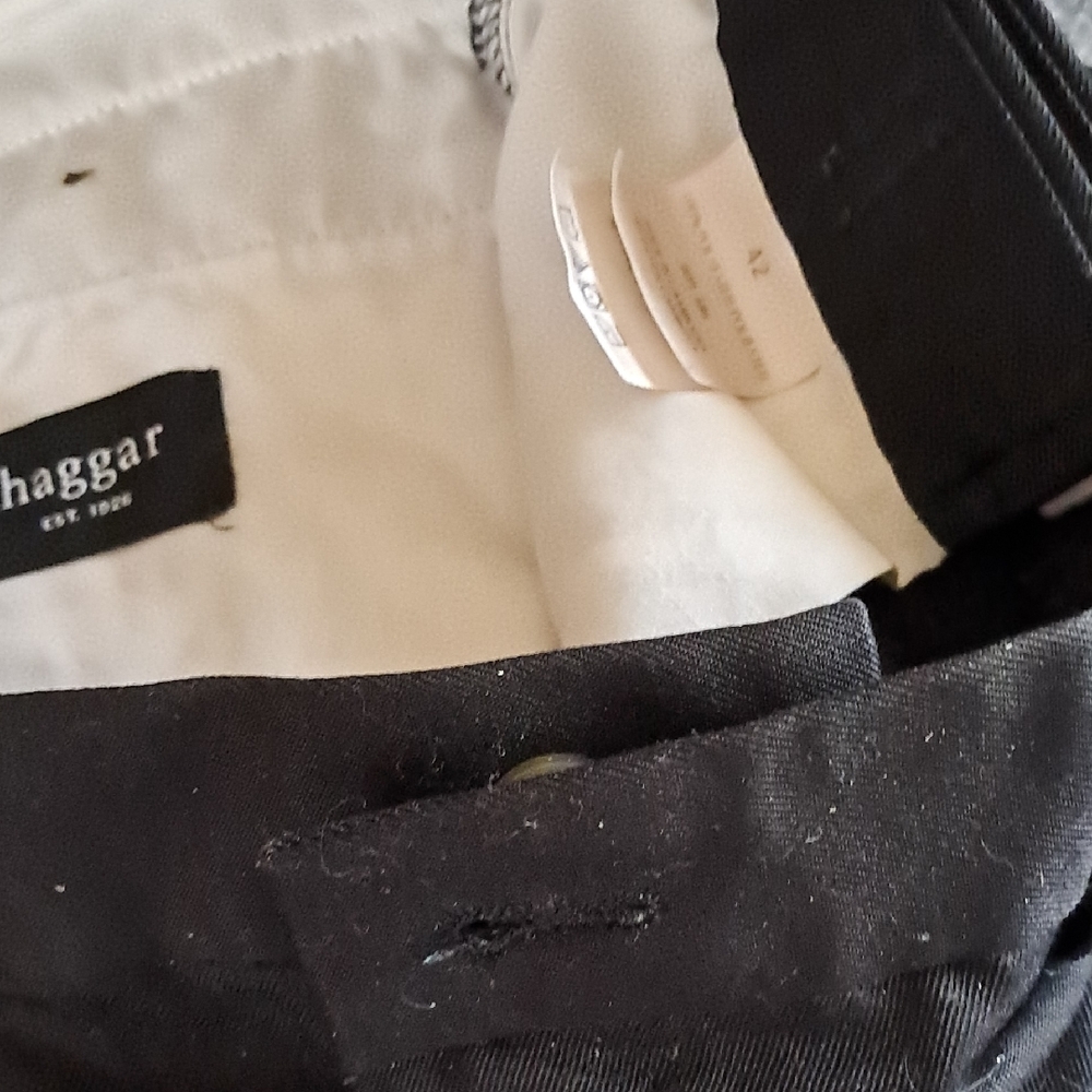Haggar Classic Black Shorts